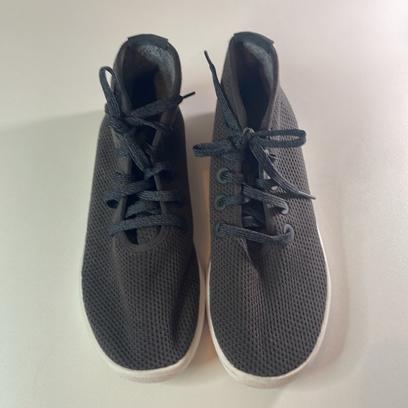 Allbirds TT Tree Topper Dark Charcoal Gray Hightop Shoes Size Men’s 8 - Picture 4 of 7